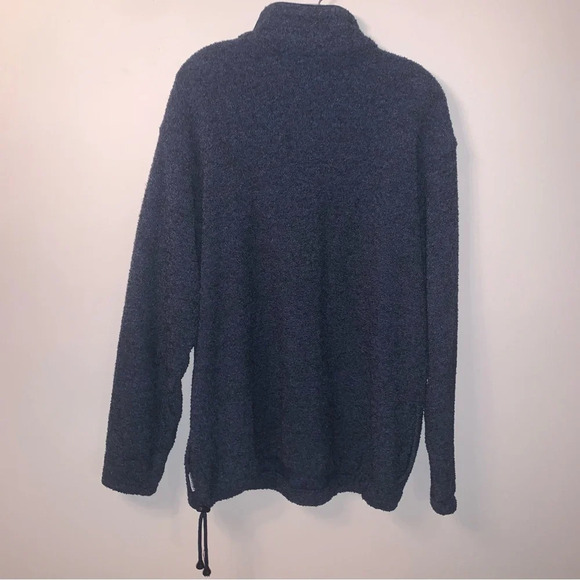 Vintage Cityscape Banff Fuzzy 1/2 Zip Pullover Sweater L - Picture 3 of 12